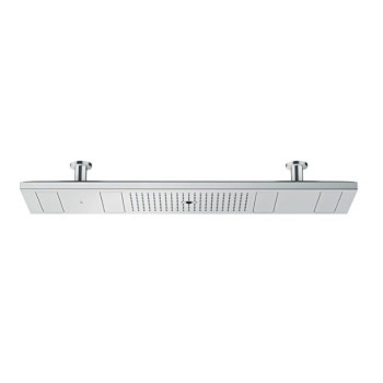 Dušas galva Axor ShowerSolutions, 120x30 cm, 4 plūsmas režīmi, LED apgaismojums, hroms 12427000
