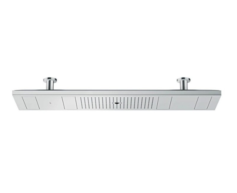 Dušas galva Axor ShowerSolutions, 120x30 cm, 4 plūsmas režīmi, LED apgaismojums, hroms 12427000