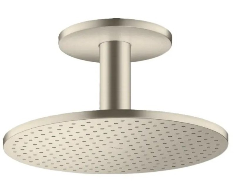 Dušas galva Axor ShowerSolutions, diametrs 30 cm, 2 plūsmas veidi, pulēts niķelis 35304820
