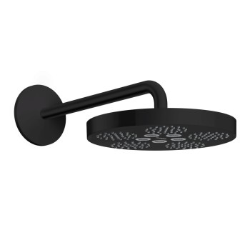 Dušas galva Axor, diametrs 28 cm, matēti melna 48491670