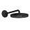 Dušas galva Axor, diametrs 28 cm, matēti melna 48491670