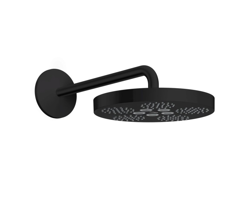 Dušas galva Axor, diametrs 28 cm, matēti melna 48491670