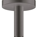 Dušas galvas turētājs Axor, 10 cm, birstēts melns hroms 26432340