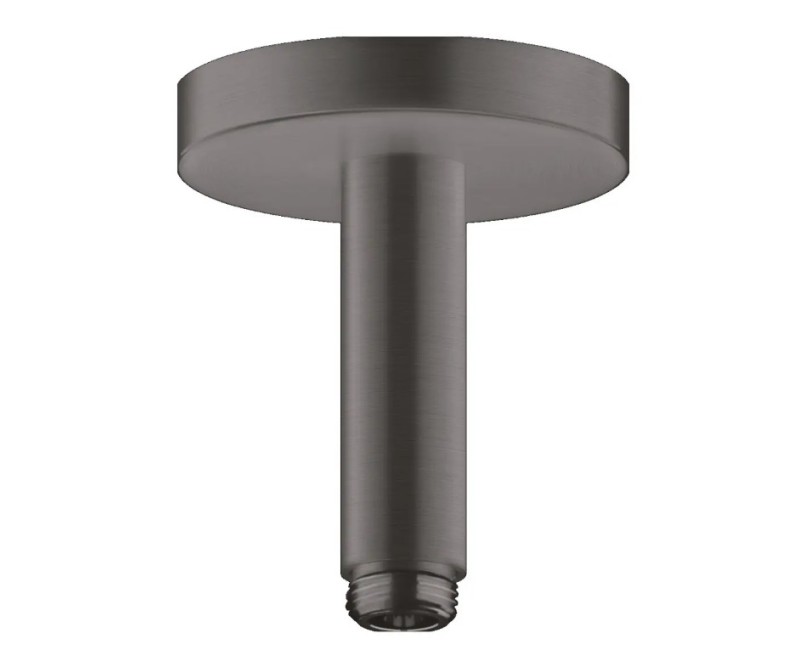 Dušas galvas turētājs Axor, 10 cm, birstēts melns hroms 26432340