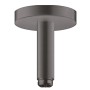 Dušas galvas turētājs Axor, 10 cm, birstēts melns hroms 26432340
