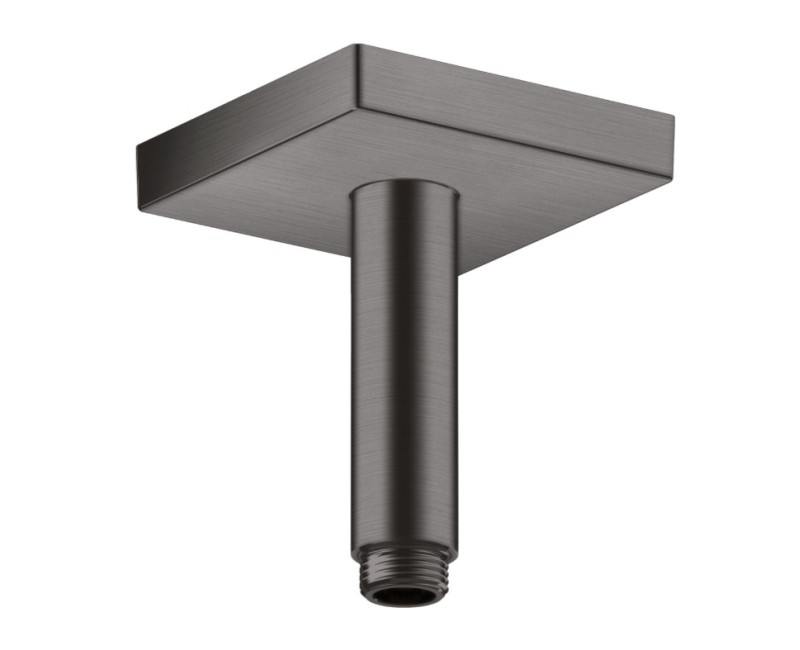 Dušas galvas turētājs Axor, 10 cm, birstēts melns hroms 26437340