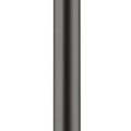 Dušas galvas turētājs Axor, 30 cm, birstēts melns hroms 26433340