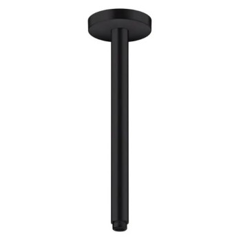 Dušas galvas turētājs Axor, 30 cm, matēti melna 26433670