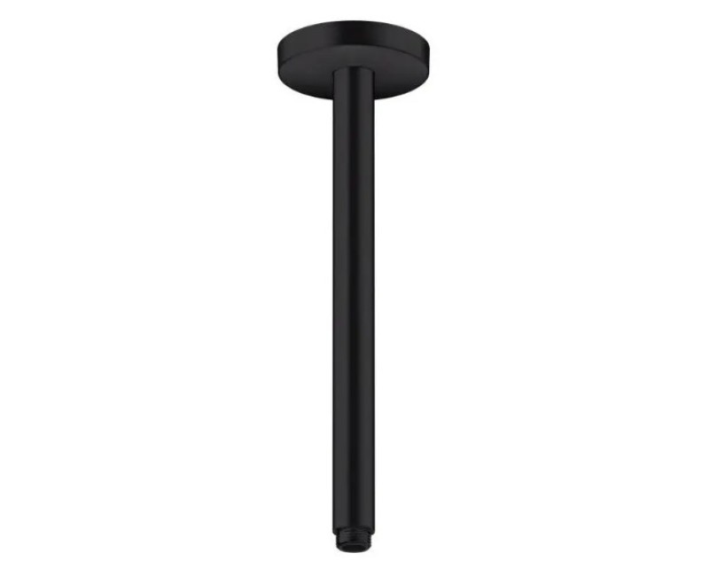 Dušas galvas turētājs Axor, 30 cm, matēti melna 26433670
