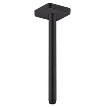 Dušas galvas turētājs Axor, 30 cm, matēti melna 26966670