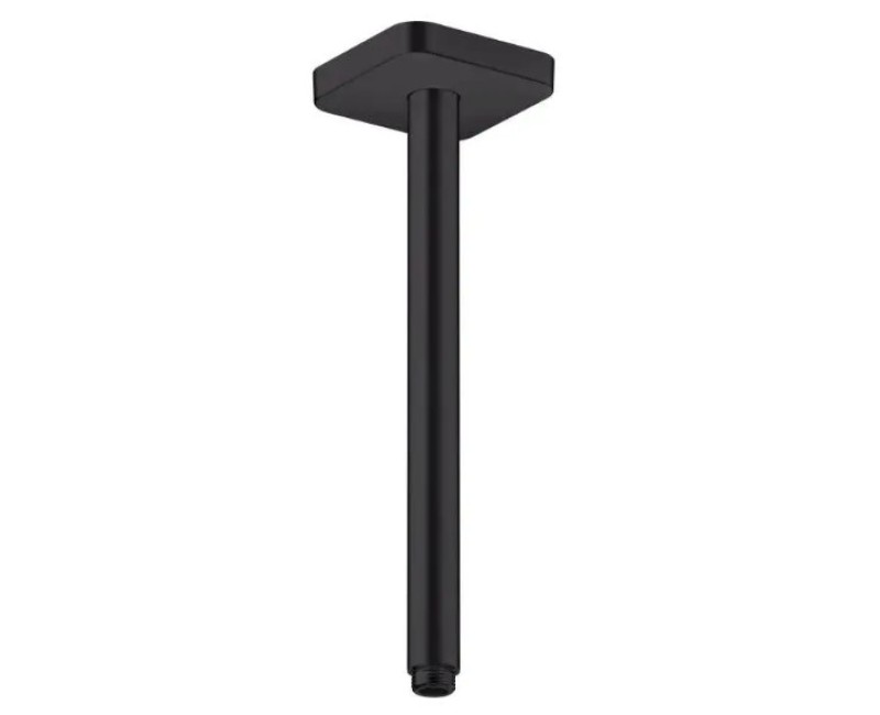 Dušas galvas turētājs Axor, 30 cm, matēti melna 26966670