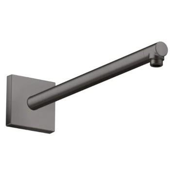 Dušas galvas turētājs Axor, 39 cm, birstēts melns hroms 26436340