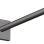 Dušas galvas turētājs Axor, 39 cm, birstēts melns hroms 26436340