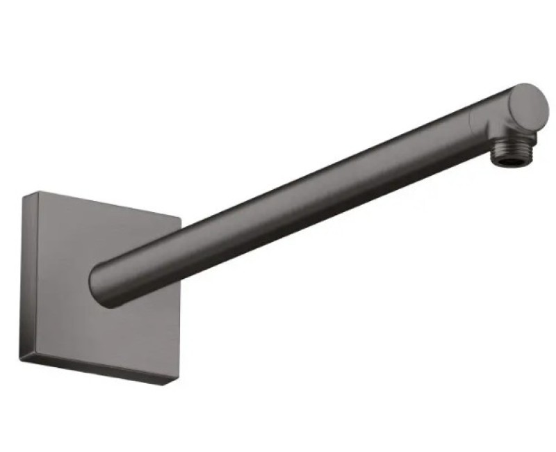 Dušas galvas turētājs Axor, 39 cm, birstēts melns hroms 26436340