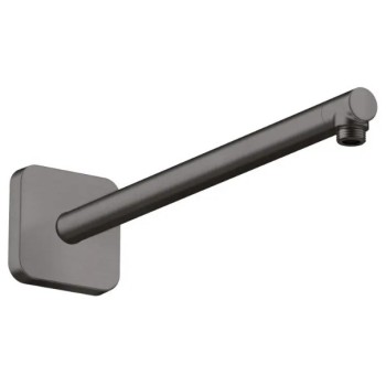 Dušas galvas turētājs Axor, 39 cm, birstēts melns hroms 26967340