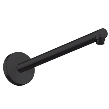 Dušas galvas turētājs Axor, 39 cm, matēti melna 26431670