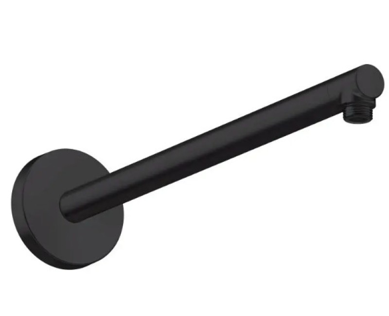 Dušas galvas turētājs Axor, 39 cm, matēti melna 26431670