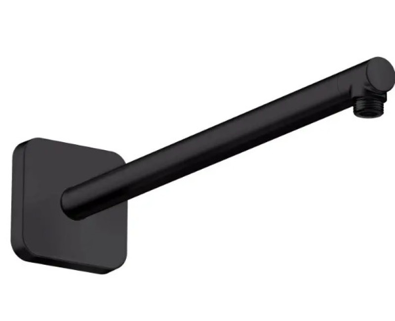 Dušas galvas turētājs Axor, 39 cm, matēti melna 26967670