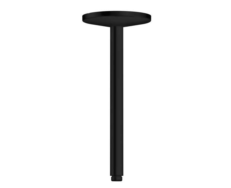 Dušas galvas turētājs Axor One 30 cm, griestu, matēti melna 48495670