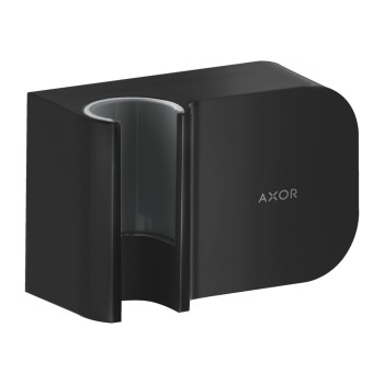 Dušas izvads AXOR One ar turētāju, matēti melns 45723670
