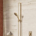 Dušas klausule Axor ShowerSolutions - Dušas galva, 3 plūsmas, EcoSmart+, pulēta bronza 39774140