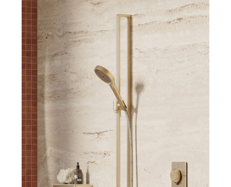 Dušas klausule Axor ShowerSolutions - Dušas galva, 3 plūsmas, EcoSmart+, pulēta bronza 39774140