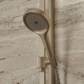 Dušas klausule Axor ShowerSolutions - Dušas galva, 3 plūsmas, EcoSmart+, pulēta bronza 39774140