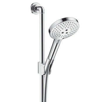 Dušas komplekts Axor Citterio Raindance Select S 120, stienis un klausule 3 plūsmas veidi, hroms 27991000
