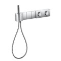 Dušas maisītājs AXOR Edge ar termostatu Select 540/100 iebūvējams, hroms/ar dimanta slīpējumu