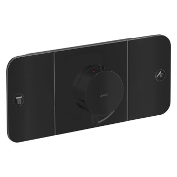Dušas maisītājs AXOR One ar termostatu maisītājs iebūvējams, matēti melns 45712670