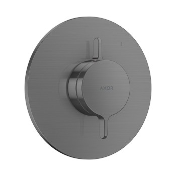 Dušas maisītājs AXOR One Iebūvējamais, birstēts melns hroms 48615340