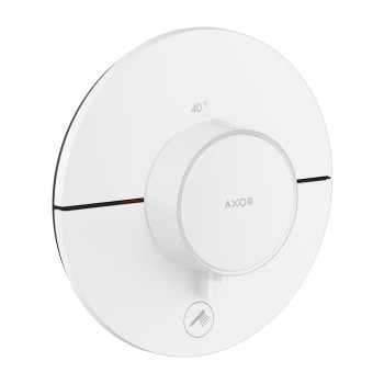 Dušas maisītājs AXOR ShowerSelect ID ar termostatu iebūvējams, HighFlow, matēti balts 36776700