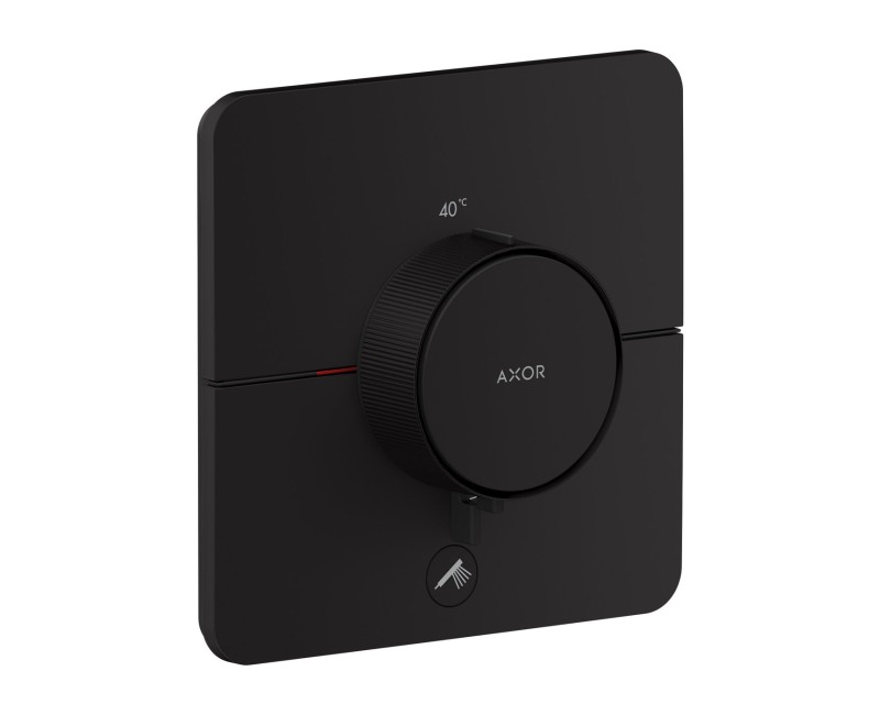 Dušas maisītājs AXOR ShowerSelect ID ar termostatu iebūvējams, HighFlow, matēti melns