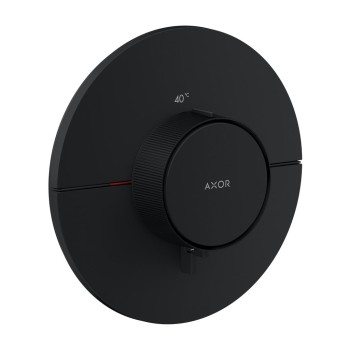 Dušas maisītājs AXOR ShowerSelect ID ar termostatu iebūvējams, HighFlow, matēti melns 36759670