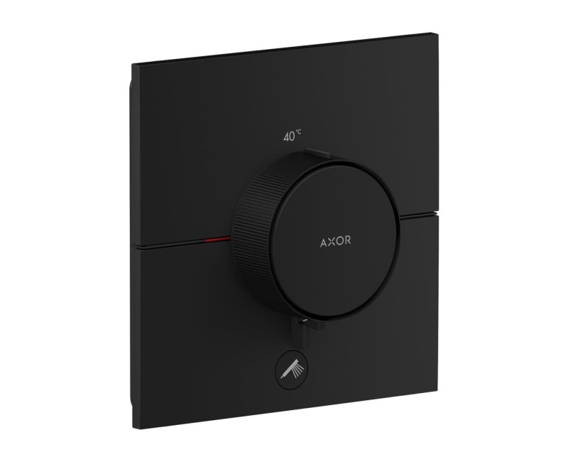 Dušas maisītājs AXOR ShowerSelect ID ar termostatu iebūvējams, HighFlow, matēti melns