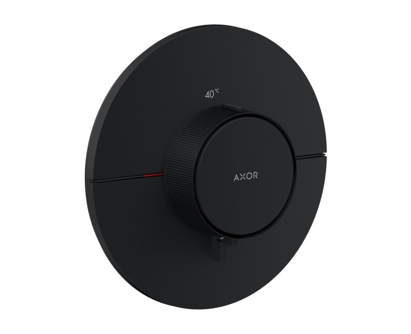 Dušas maisītājs AXOR ShowerSelect ID ar termostatu iebūvējams, HighFlow, matēti melns