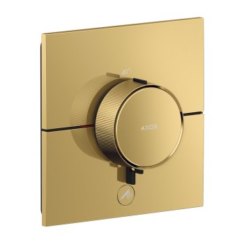 Dušas maisītājs AXOR ShowerSelect ID ar termostatu iebūvējams, HighFlow, pulēta zelta izskats 36777990