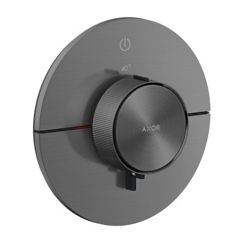 Dušas maisītājs AXOR ShowerSelect ID ar termostatu iebūvējams, birstēts melns hroms 36756340