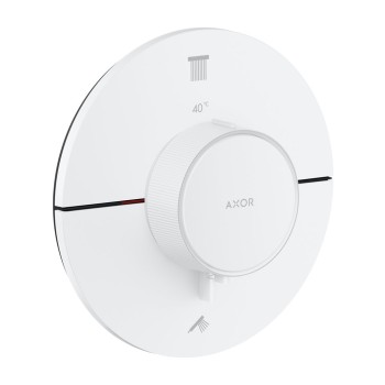 Dušas maisītājs AXOR ShowerSelect ID ar termostatu iebūvējams, matēti balts 36750700