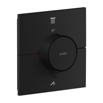 Dušas maisītājs AXOR ShowerSelect ID ar termostatu iebūvējams, matēti melns 36752670