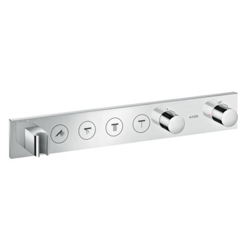 Dušo maišytuvas AXOR ShowerSolutions su termostatu dušai Select 600/90 4 įrenginiams, chromas 18357000