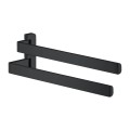 Dvieļu turētājs AXOR Universal 41 cm, matēti melns 42821670
