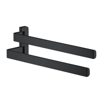 Dvieļu turētājs AXOR Universal 41 cm, matēti melns 42821670