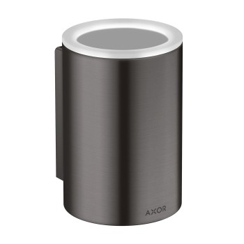 Glāze Axor Circular, stikls/melns hroms ar birsti 42804340