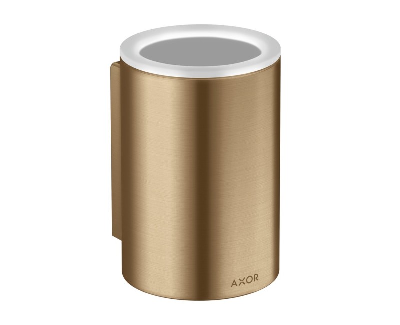 Glāze Axor Universal Circular, stikls/birstēta bronza 42804140