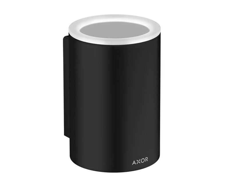 Glāze Axor Universal Circular, stikls/matēti melns 42804670