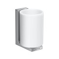 Glāze Axor Universal ar turētāju, balts/hroms 42604000