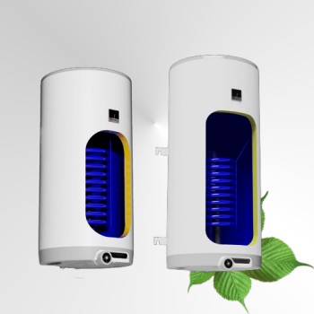 Kombinētais ūdens sildītājs (Boilers) Dražice OKC-80 L 2kW 7kW vertikāls