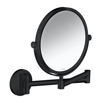 Kosmētikas spogulis Axor Universal Circular, matēti melns 42849670