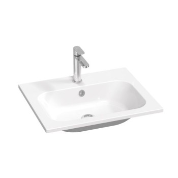 Mēbeļu izlietne Ravak Chrome 700 x 490mm, akmens masa, Balta XJG01170001